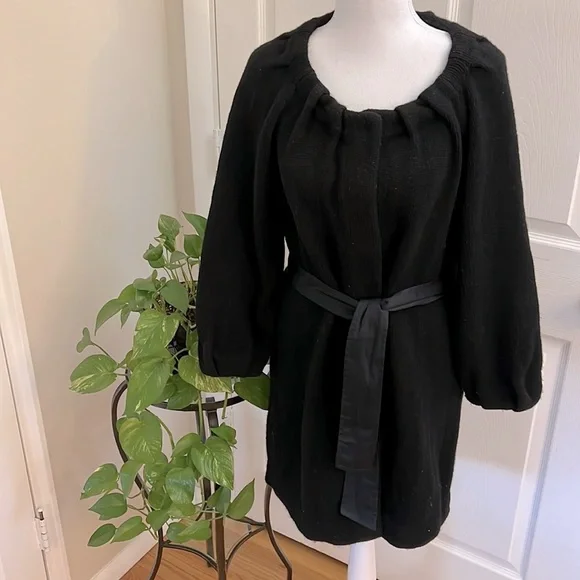 VINCE Cashmere Woman's Alpaca/Wool blend mini dress/ sweater - Size Med - Picture 9 of 10